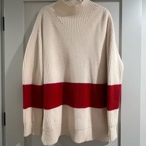 Tuckernuck Broadway Striped Mock Neck Sweater